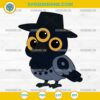 Cute Crow KPop Demon Hunters SVG – Three-Eyed Bird Clipart
