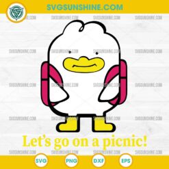 Cute Picnic Jinu SVG – KPop Demon Hunters Character with Backpack