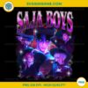 Dark Saja Boys PNG – Gothic KPop Demon Hunters Clipart