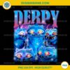 Derpy Blue Cat PNG – Funny KPop Demon Hunters Design