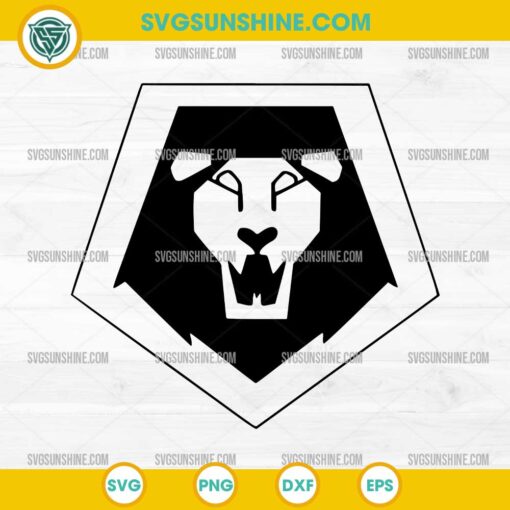 Epic Saja Boys Lion Head SVG – KPop Demon Hunters Symbol