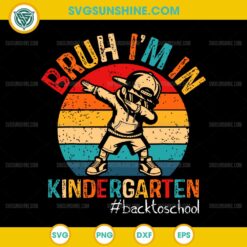 Funny Dabbing Boy Kindergarten SVG Retro Design
