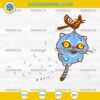 Funny Derpy Tiger and Bird SVG – KPop Demon Hunters Cute Clipart