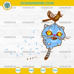 Funny Derpy Tiger and Bird SVG – KPop Demon Hunters Cute Clipart