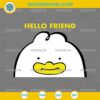 Hello Friend Jinu SVG – Cute KPop Demon Hunters Character