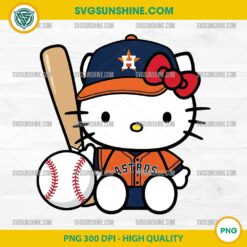 Hello Kitty Houston Astros PNG