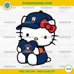 Hello Kitty Houston Astros PNG Clipart