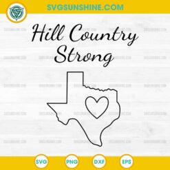 Hill Country Strong SVG