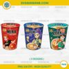 Huntrix Ramen Cup PNG Bundle – Mira Rumi Zoey KPop Clipart