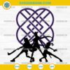Huntrix SVG – Girl Group Silhouette from KPop Demon Hunters