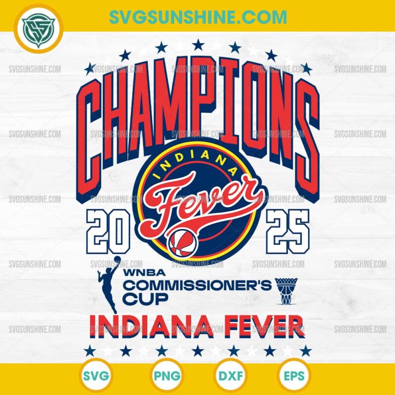 Indiana Fever Champions 2025 SVG WNBA Cup Victory