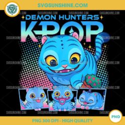KPop Demon Hunter Cat PNG