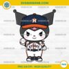 Kuromi Houston Astros PNG Baseball Clipart