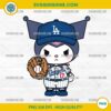 Kuromi LA Dodgers PNG – Cute Baseball Clipart for Sublimation & Cricut