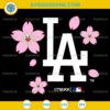 LA Dodgers Cherry Blossom SVG Tokyo Series 2025