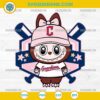 Labubu Cleveland Guardians SVG cute baseball clipart