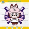 Labubu Colorado Rockies SVG cute baseball clipart