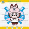 Labubu Miami Marlins SVG for baseball fans