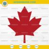 Maple Leaf SVG silhouette design Canada flag