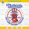 Nathans Hot Dog Eating Contest SVG file for Cricut