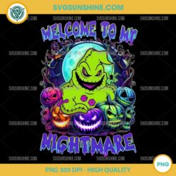 Oogie Boogie PNG – Welcome to My Nightmare Halloween Clipart