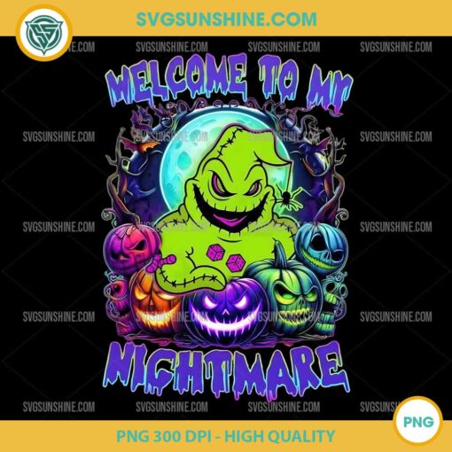 Oogie Boogie PNG – Welcome to My Nightmare Halloween Clipart
