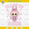 Pink Graduation Labubu SVG