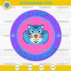 Playful Derpy Tiger SVG – Flexing Tiger from KPop Demon Hunters