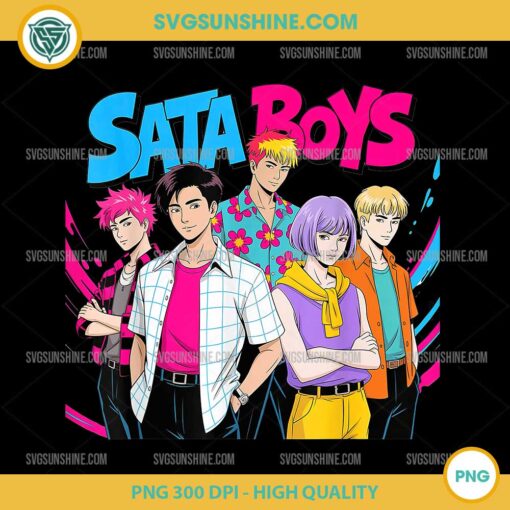 Saja Boys PNG – Anime KPop Demon Hunters