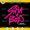 Saja Boys Text SVG – KPop Demon Hunters Graffiti Logo