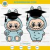 Senior 2026 Labubu SVG – Blue Labubu Graduation Digital Design
