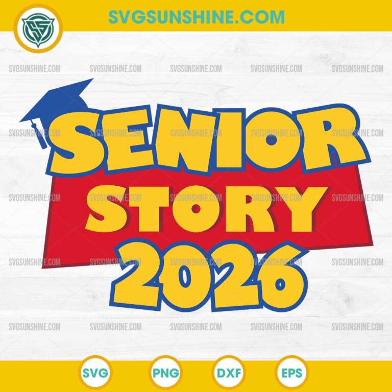 Senior 2026 SVG – Officially a Senior My Last First Day PNG DXF EPS