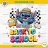 Stitch Back to School PNG – Welcome Clipart for Cricut and Sublimation