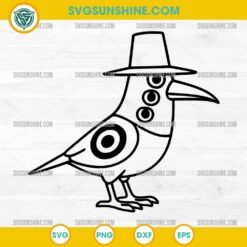 Sussie the Magpie SVG – KPop Demon Hunters Bird Character
