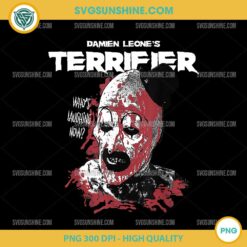Terrifier Art the Clown PNG – Bloody Halloween Horror Clipart