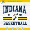 Indiana Fever Basketball SVG PNG DXF EPS with retro 1999 design for Cricut