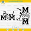 Band Mom SVG with Heart and Music Notes