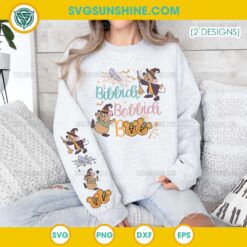 Bibbidi Bobbidi Boo Halloween SVG Disney Mouse Pumpkin Clipart PNG DXF EPS
