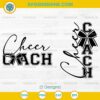 Cheer Coach SVG with Bow Design