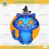 Cute Derpy Tiger PNG – KPop Demon Hunters Blue Cat Character
