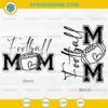 Football Mom Shirt SVG