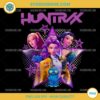 Huntrix Digital Art PNG KPop Demon Hunters Girls with Cat – High Quality Download