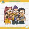 Huntrix Eating Noodles PNG KPop Demon Hunters Funny Cartoon Digital Download