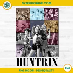 Huntrix PNG – K-Pop Demon Hunters Girl Group Digital Artwork