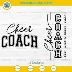 Inspirational Cheer Coach SVG