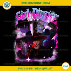 Jinu Girl Dinner PNG – KPop Demon Hunters Dark Fantasy Artwork