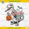 Jurassic Park Halloween PNG Dinosaur Skeleton Pumpkin Clipart
