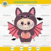 Labubu Bat Halloween SVG