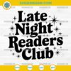 Late Night Readers Club SVG
