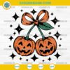 Pumpkin Cherry Halloween SVG
